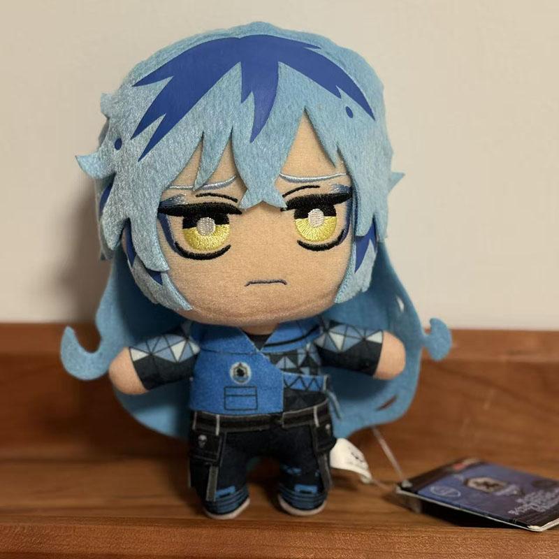 New 10cm Riddle Room Nunu Azul Malleus IDIA Soft Stuffed Dolls Pendant Twisted Wonderland Plush Toy Peluche