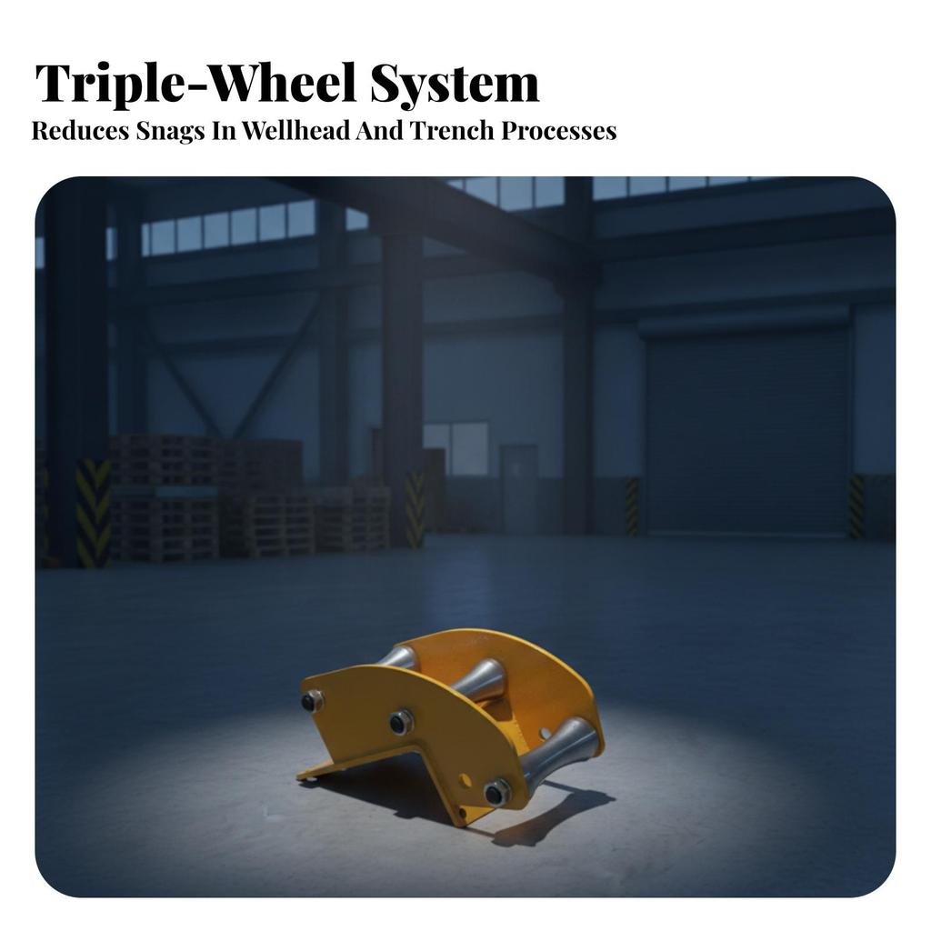 Cable Pulley Industrial Rope Compact for Utility Workers