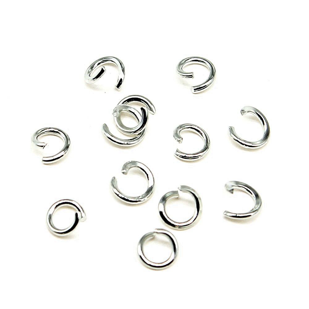 5 Colors 6 Sizes Jump Rings Open Connectors For Jewelry Making Components