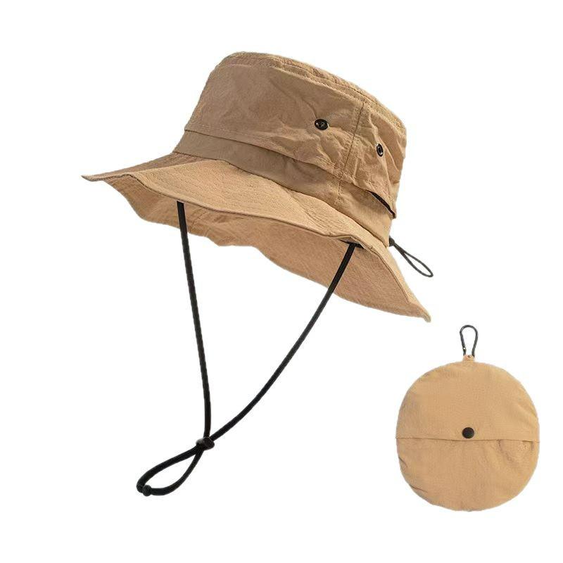 Unisex wasserdichter, schnell trocknender, faltbarer Eimerhut für Outdoor-Sommeraktivitäten
