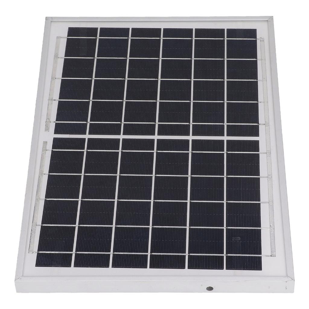 Solar Power Panel Waterproof Dustproof Lightweight Portable Solar Panel Charger for Small Drying Camps 6V 10W
