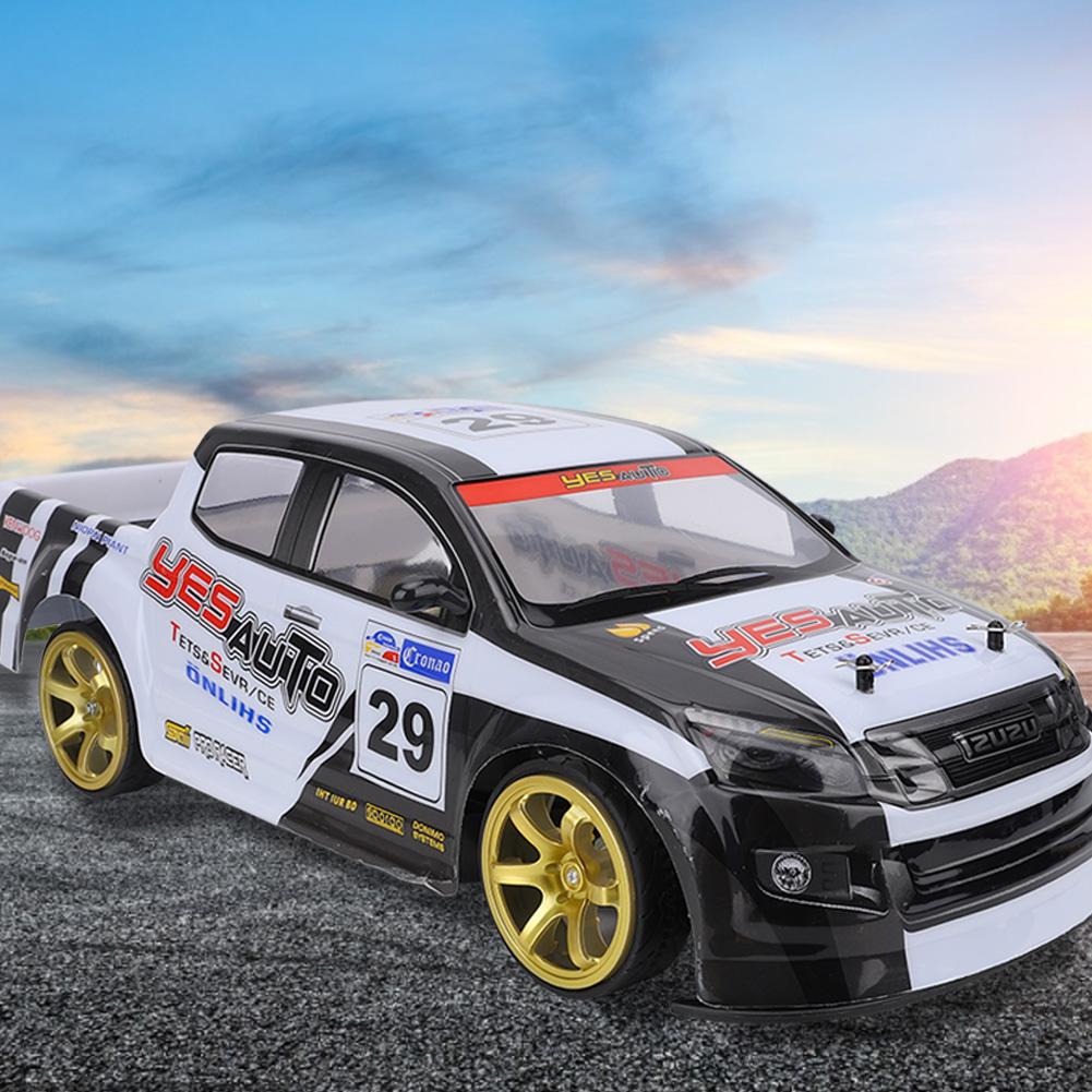 1:10 Large RC Vehicle 2.4G Remote Control Dual Mode Four Wheel Drive Electric Racing Car Model Toy