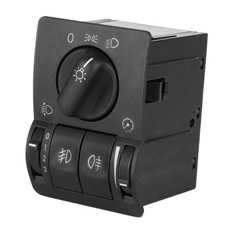 Portable Car Headlight Fog Lamp Control Switch Accessories Parts For OPEL Astra Wagon VAUXHALL 90437440