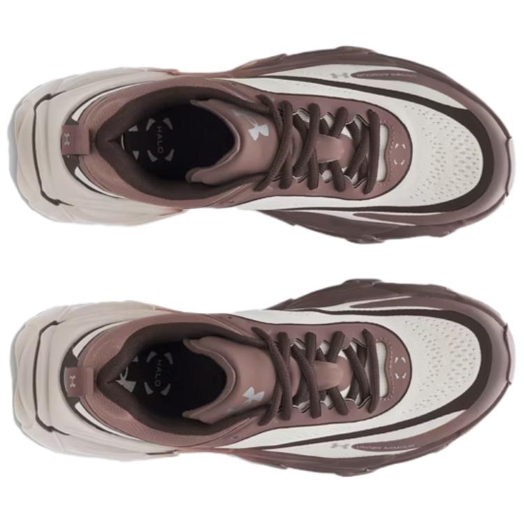 Under Armour Halo Racer Summit White Kona Brown Women Sneakers Sierra-Taupe 6007641-110
