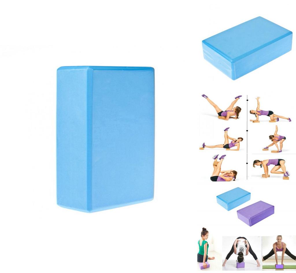 Yoga Block High Density Non Slip Support For Home Fitness And Stretching
