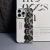 Mint Green Lace Pattern Lichee Leather Pattern Phone Case For Redmi A5 A3 A1 14C 13 12 12C 10 9 9A 9T 9C 8  K60 Ultra Shockproof