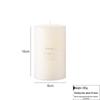 LIEI Ivory White Decorative Wedding Candle