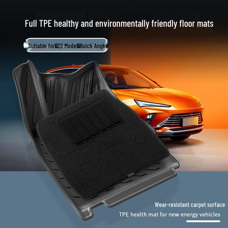 Eco-Friendly TPE Floor & Trunk Mats for 2022-2024 Buick Angke Lang