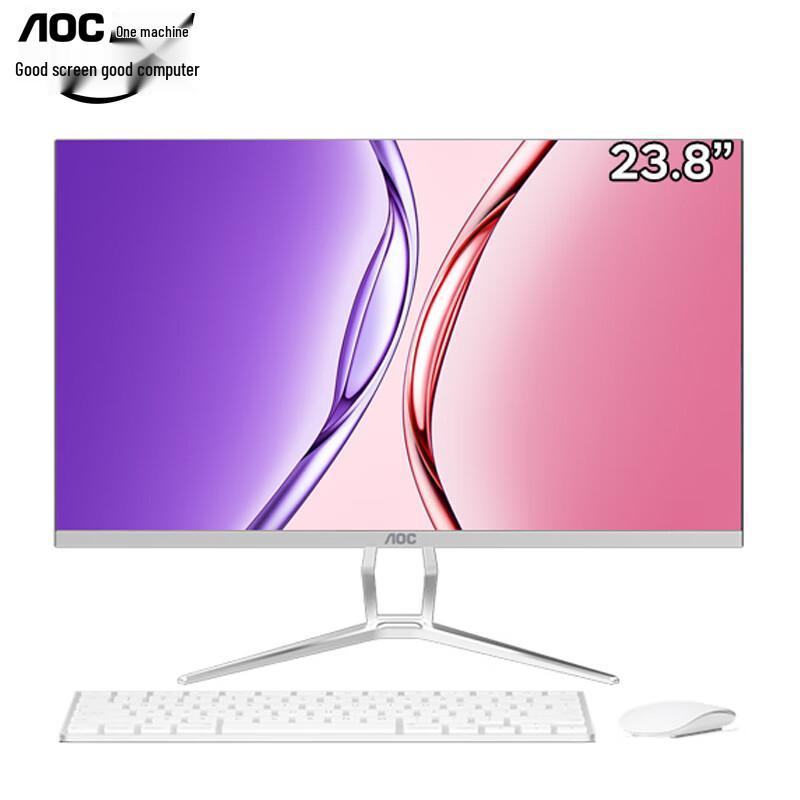 AOC Mermaid 837 Series 23.8-inch All-in-One PC (CN version)