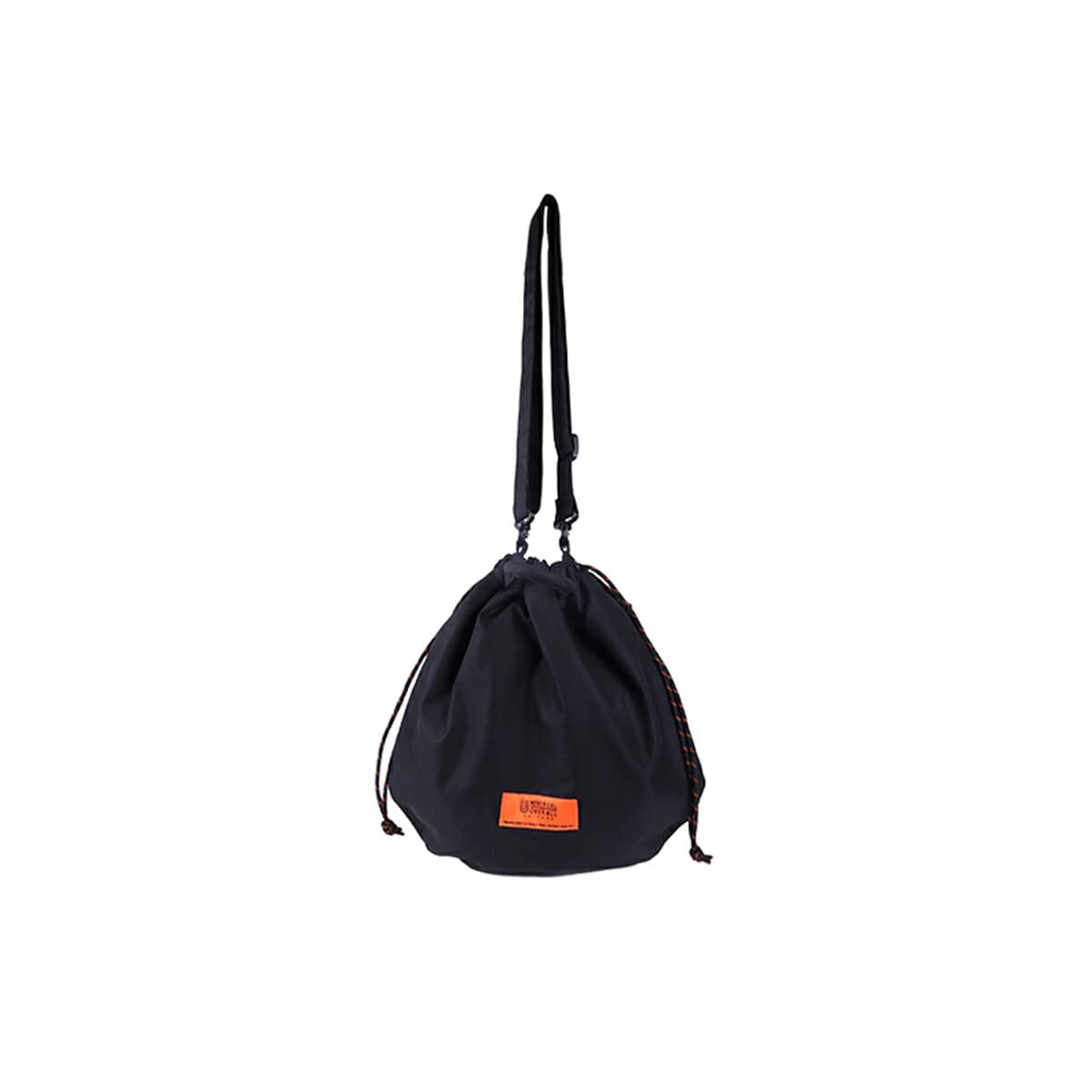 

Drawstring Shoulder Handle Accessory A4 Large Water Repellent [Universal Overalls] Pouch, Bag, Bag, Pouch, Size, Capacity, [Black] чорний