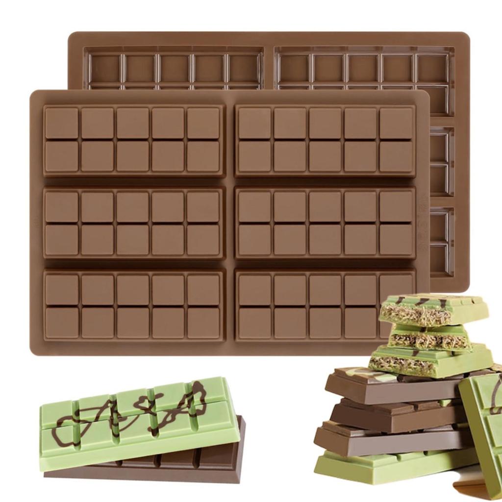 Schokoladenform Silikonform DIY Kuchenbackwerkzeug 60 Supergroße Form