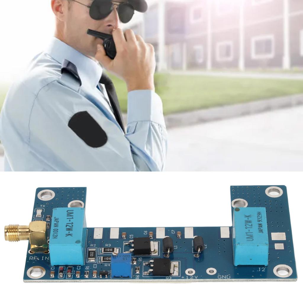 RF Amplifier Board Transceiver Circuit Radio Frequency Walkie Talkie PCB Module for U V Analog Signa