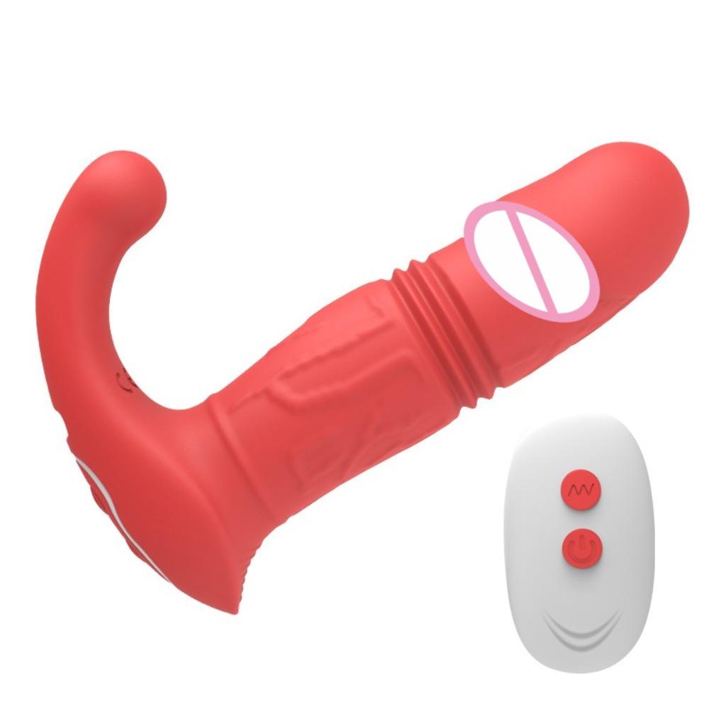 Thrusting Anal Plug Vibrator Massager Male Masturbator Adults Sex Toys G-spot Male Prostate Clitoris Stimulator Remote Control
