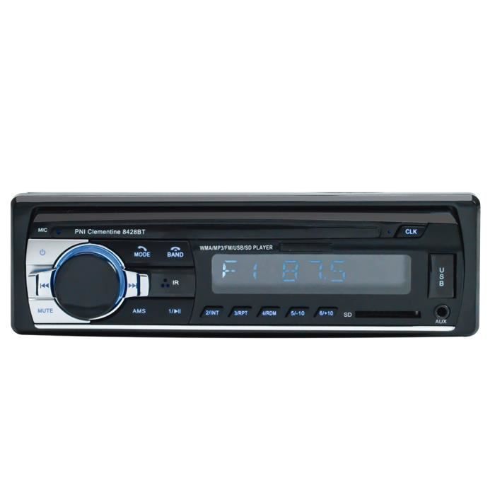 Radio lecteur mp3 - clementine - 8428bt - 45w x 4 - bluetooth - 1 din