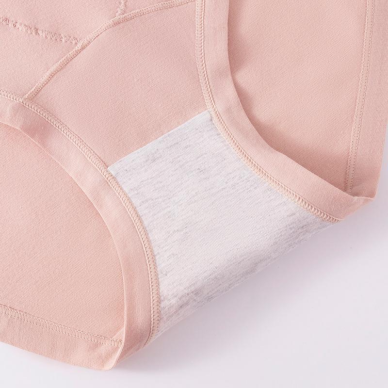 High Waist Cotton Briefs for Middle-aged & Elderly Women - Breathable, Comfortable, Hip Lifting & Abdomen Support.