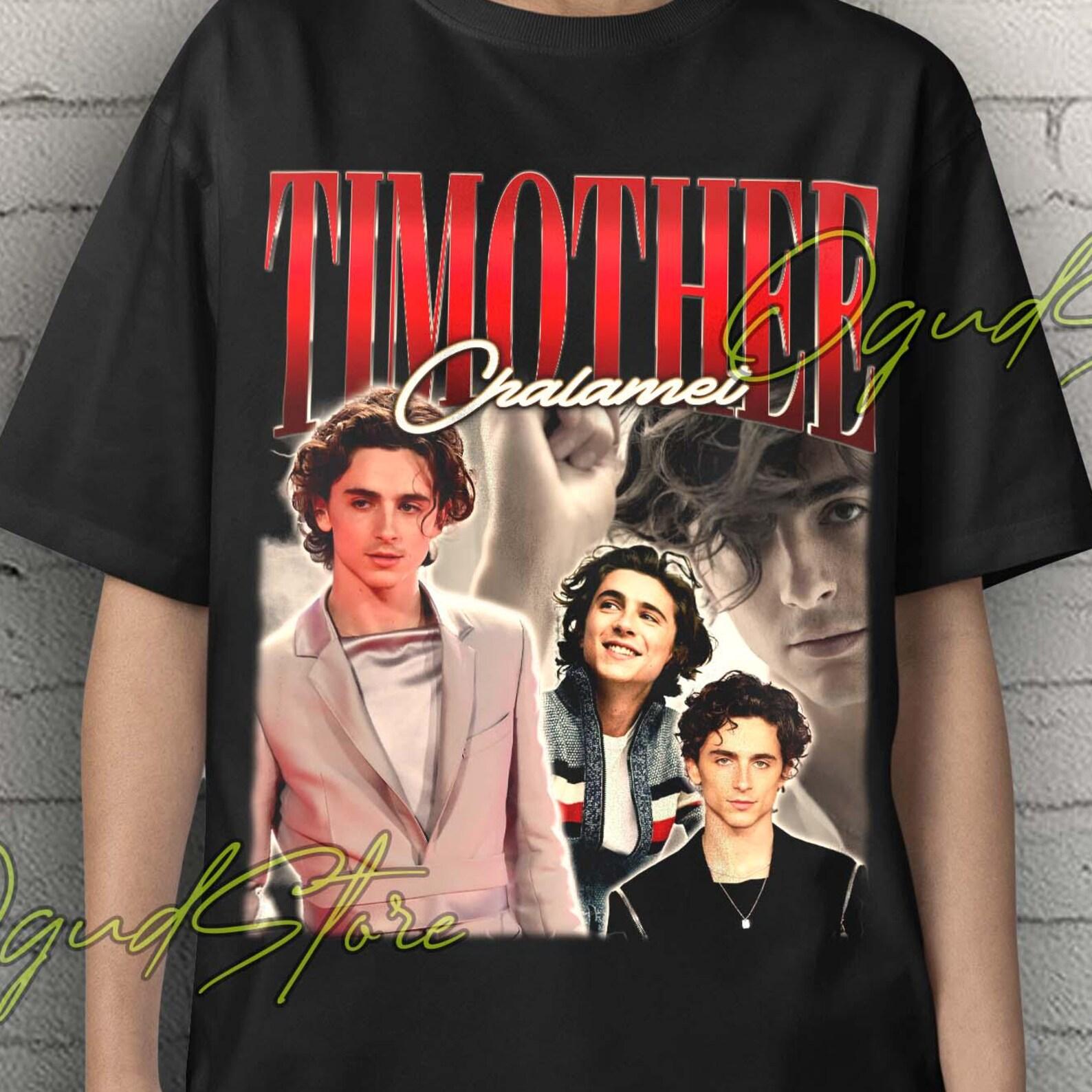 Timothee Chalamet, Timothee Chalamet Shirt, Timothee Chalamet Merch, Vintage Timothee Chalamet Tshirt, Timothee Chalamet Film Poster Shirt 4XL