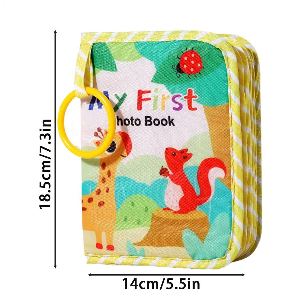 

Мягкая тканевая мультяшная книга-фотоальбом для фотографий новорожденного, семейный альбом для воспоминаний, книга, самодельный тканевый фотоальбом ручной работы, подарок на память