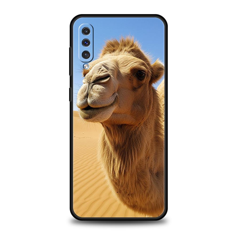 Animal Camel Phone Case for Samsung Galaxy A56 A54 A42 A36 A34 A26 A24 A16 A14 A12 A06 A50 A52 A10 5G Soft TPU Shell Fundas Bags