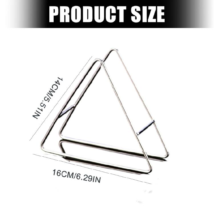 Rustproof Plate Holder For Kitchen Counter Sturdy Construction And Drainage Designs