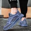 Fashion Men's Mesh Sneakers Lightweight Running Shoes Summer Mesh Sneakers Breathable Casual Shoes Comfortable Men's Tennis