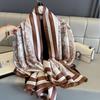 Women 180*90cm Fashion Beautiful Soft Silk Scarves Female Lady Shawl Hijab Wrap Foulard Bandanna Muffler Beach Pareo