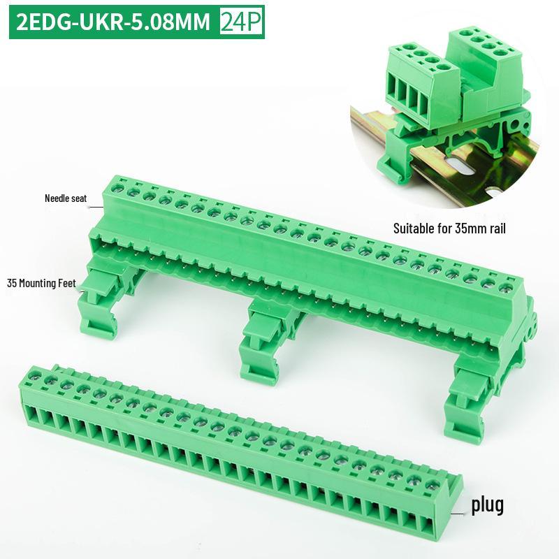 2EDG-UKR-5.08MM Plug-in Rail Guide Terminal Block Connector