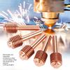 5pcs Electrode Nozzle Tip Nozzle Tips for  30   Cutting Torch Tellurium Copper Material Metal Cutting Consumables 3 Types of Nozzle Tips