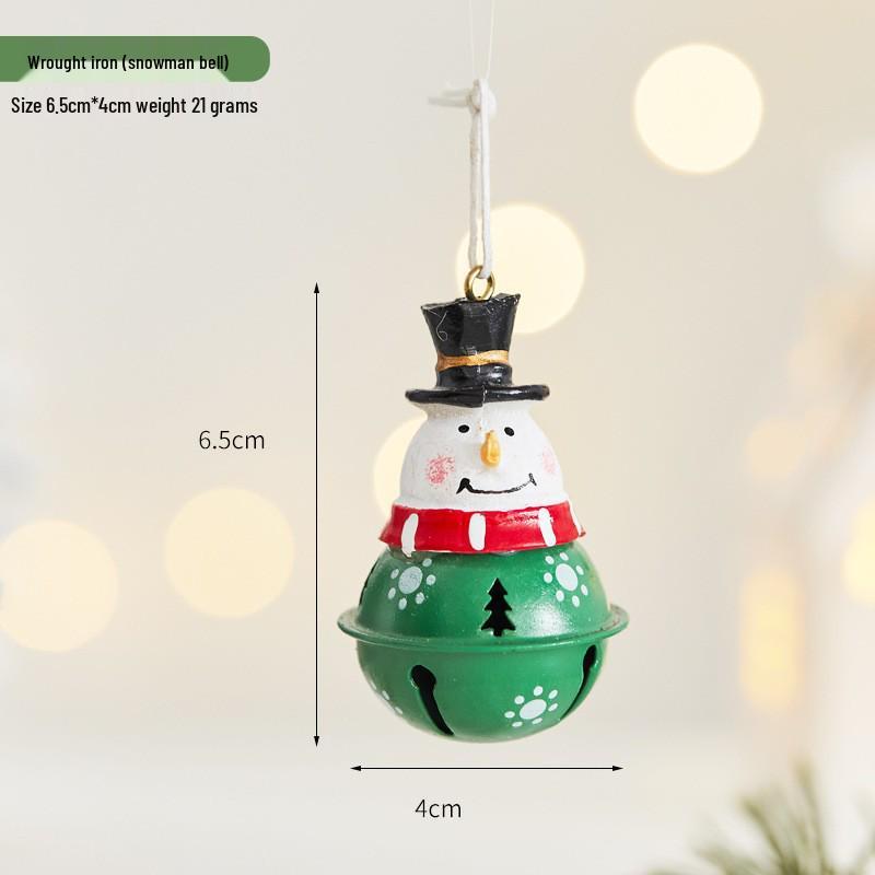 2025 Iron Art Christmas Decorations: Small Santa, Reindeer, Snowman Mailbox Ornaments.