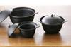 Seieido Nanbu Tetsu Rice Pot 5 Cups IH 200V Compatible F-413
