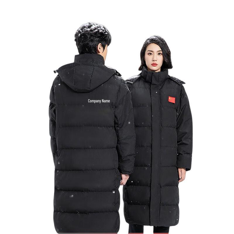 

Xinmengyao Настраиваемое Утолщенное Хлопковое Рабочее Пальто До Колена One Size