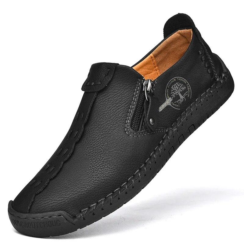 Leather Shoes Casual Sneakers Men Driving Comfortable High Quality Leather Shoes Men Loafers Tooling Shoe Zapatillas Hombre