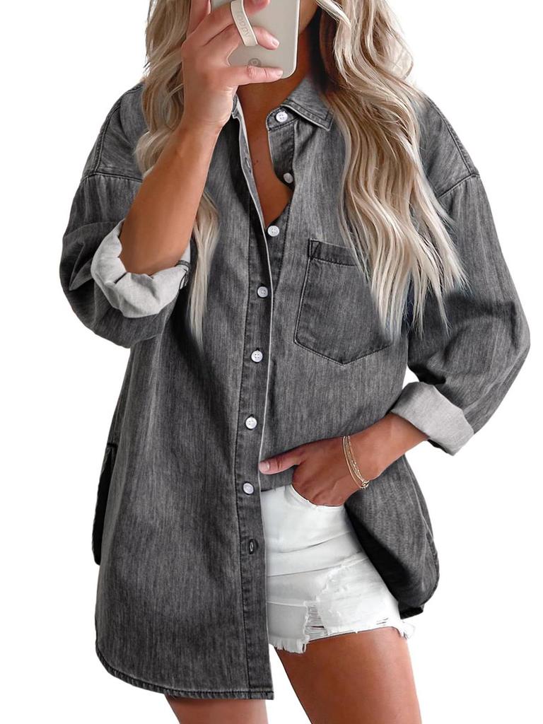 Spring/Summer Women's Casual Loose Denim Jacket