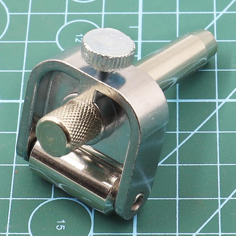 1pcs DIY Leather Repairing Sharpener Tool, Rotary Angle Adjuster Sharpening Stand, Leather Tool's Head Positioner Holder Tool