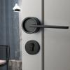 Anti-theft Design Door Handle Lock Zinc Zinc Zinc Alloy Deadbolt Lock Round Door Lock  Bedroom Door