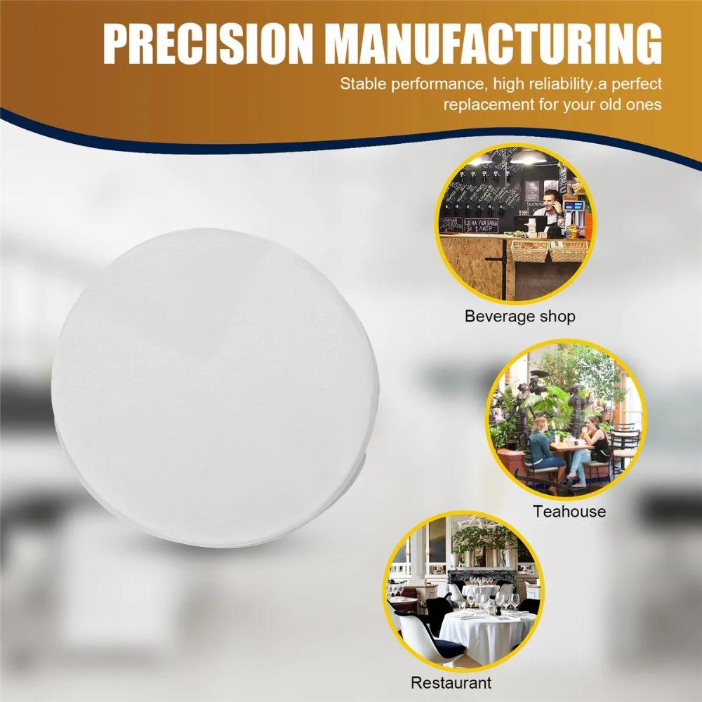 500Pcs Sealed Leak Proof Paper Anti Overflow Spill Proof Gasket  Packaging