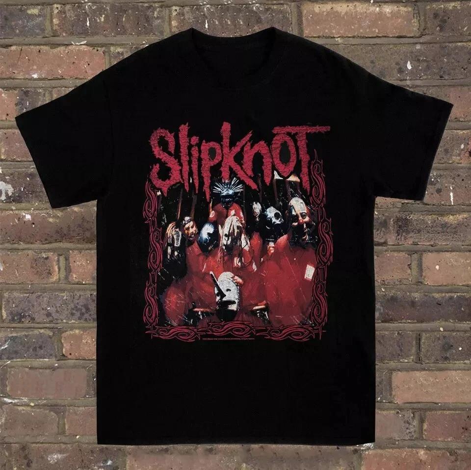 Slipknot Band New Black T-shirt Cotton For men Women L
