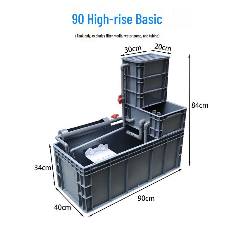 Enhanced Turtle Tank with Filter and Water Change System