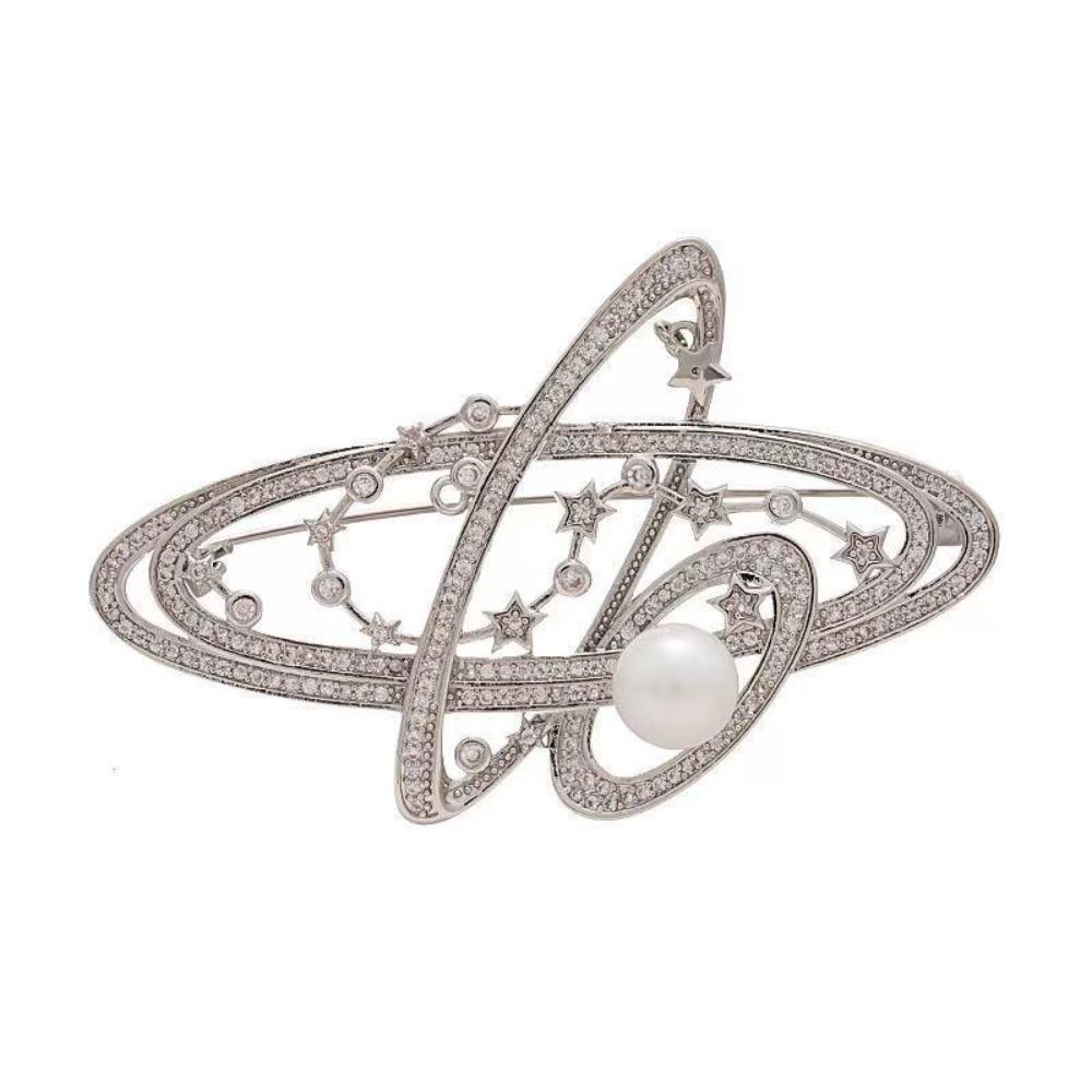 Diamond Butterfly Versatile Simple Brooch Flower Anti-light Pin Clothing Accessories Corsage