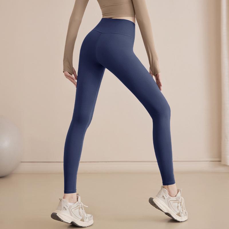 Women's High-Waist Butt-Lift Yoga Pants - Elastic, Quick-Dry, Tummy Control, No Lines