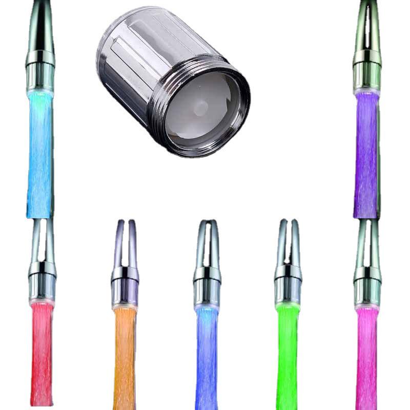 LED Temperature-Controlled Faucet Light with Multi-Color and Single-Color Options - Hot-Selling E-commerce Product