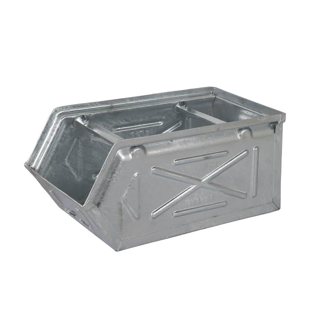 Dulton Parts Stocker Galvanized Comfortable and Simple Storage Without Being Too Tidy Container Box Storage Box Height 130mm Width 170mm Depth 280mm