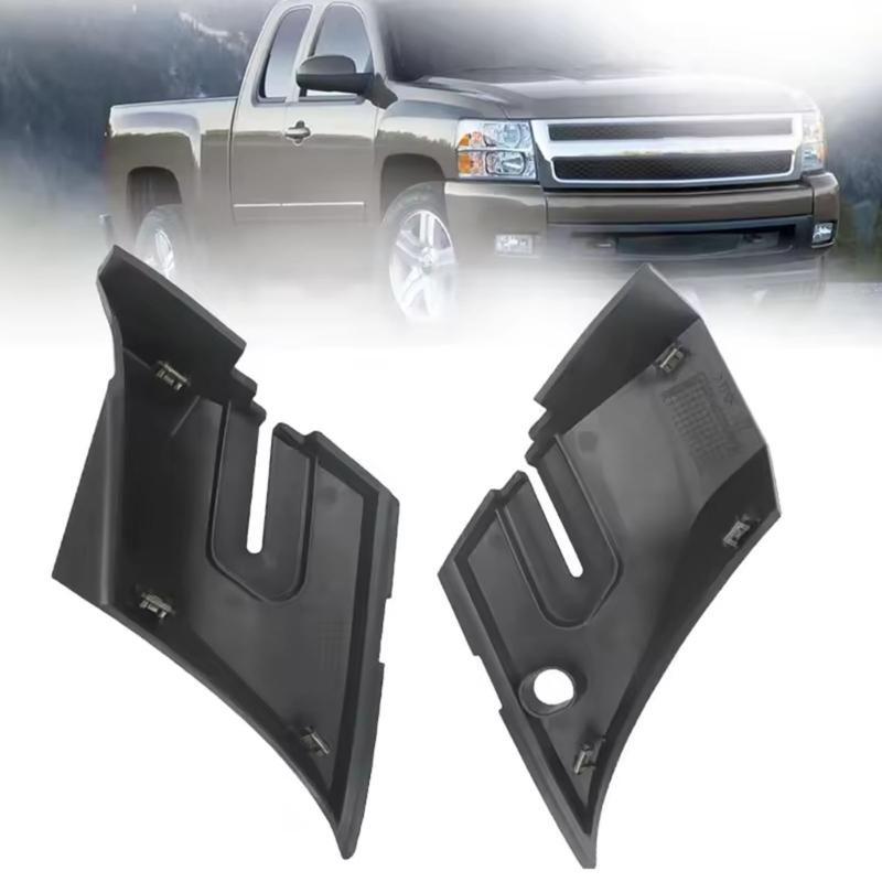 Pair Strong Windshield Wiper Cowl End Panels Direct Replacements Anti Crack Cowl End Covers 15946001 for Automotives Use