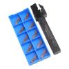 Right Hand Cutting Carbide Inserts For Metal Cutting Shank Diameter 12mm Shank Length 100mm Strong Grip Feature