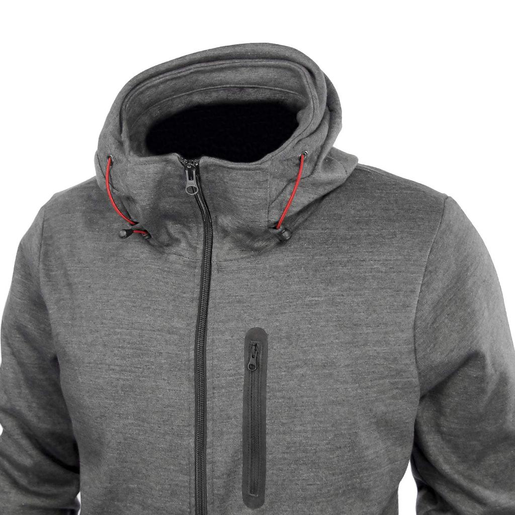 Motorcycle Protective KV Parka 1290 Protector CE Standard Level 2 Gray L [KOMINE] JK-604 Fall/Winter/Spring 07-604 Men's