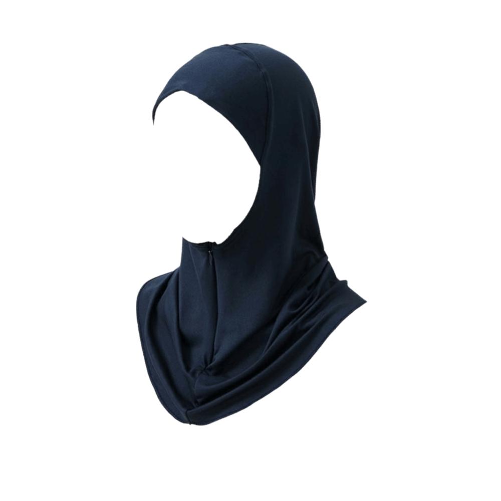 

Soft Underscarf Elastic Inner Cap Plain Instant Cap Hijab Islamic тёмно-синий