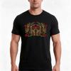 Two Stags Protecting The Dark Forest Gate Tshirt Summer Casual Cotton Tee Oversized Streetwear Tops Vintage Graphic Print