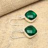 Charming Chrome Diopside Gemstone 925 Sterling Silver Jewelry Handmade Earrings For Women