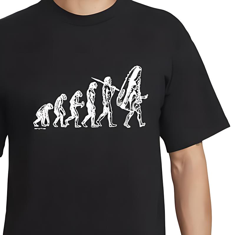 Nike Camiseta Holgada de Manga Corta con Estampado Geométrico para Hombre Tops Negro FN4255-010