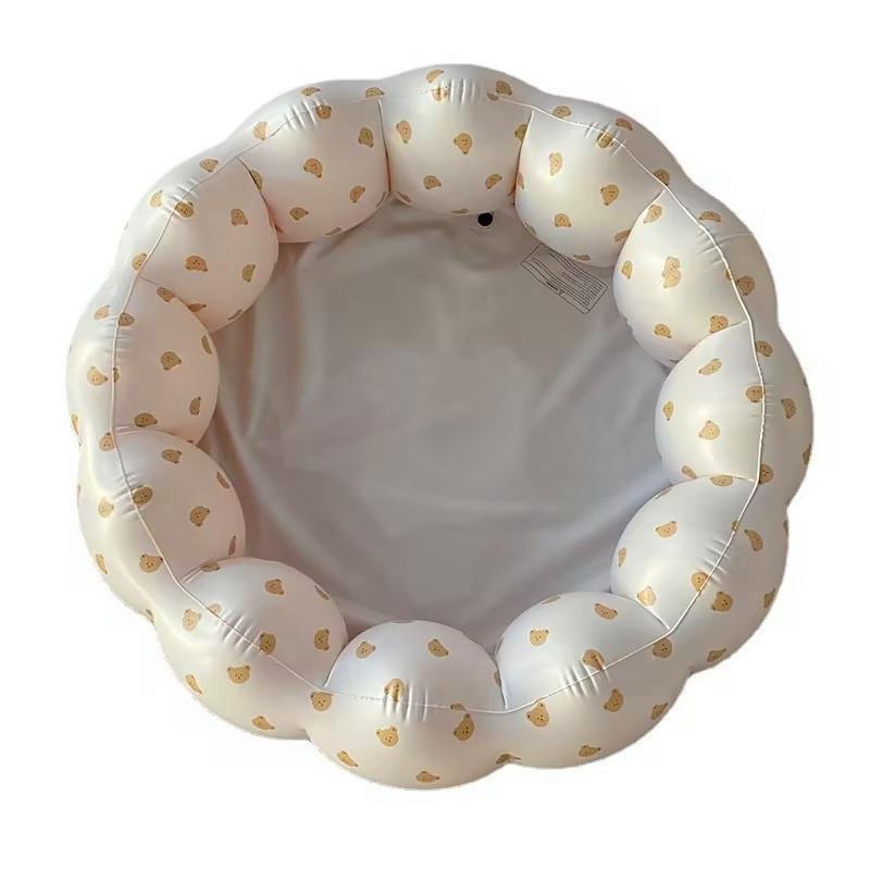 Premium Petal Inflatable Baby Pool 90x25cm Bath Pool to Enjoy Splashing Strong Strong Strong Strong Strong Strong