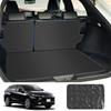 YORKNEIC Toyota Harrier 80 Series Luggage Mat Trunk Seat Back Cargo Back Synthetic Type B (2020-Present Models), Custom-Designed Mat, Cover, Mat, Mat,